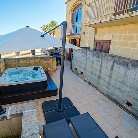 Harbour Views Duplex Maisonette With Jacuzzi Hot Tub Mgarr Экстерьер фото