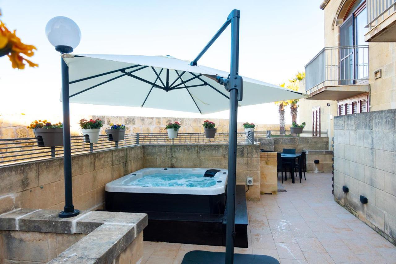 Harbour Views Duplex Maisonette With Jacuzzi Hot Tub Mgarr Экстерьер фото