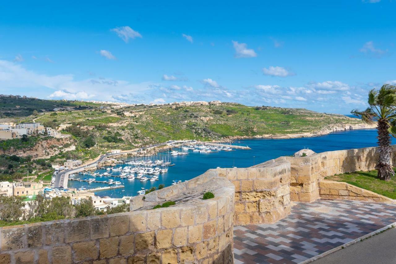 Harbour Views Duplex Maisonette With Jacuzzi Hot Tub Mgarr Экстерьер фото